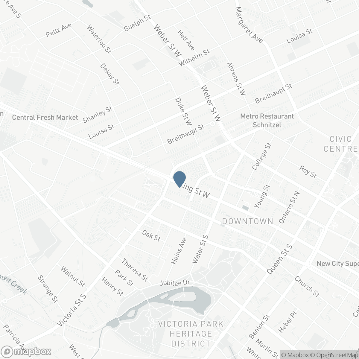 207 - 410 KING STREET W, Kitchener, Ontario N2G 1C3